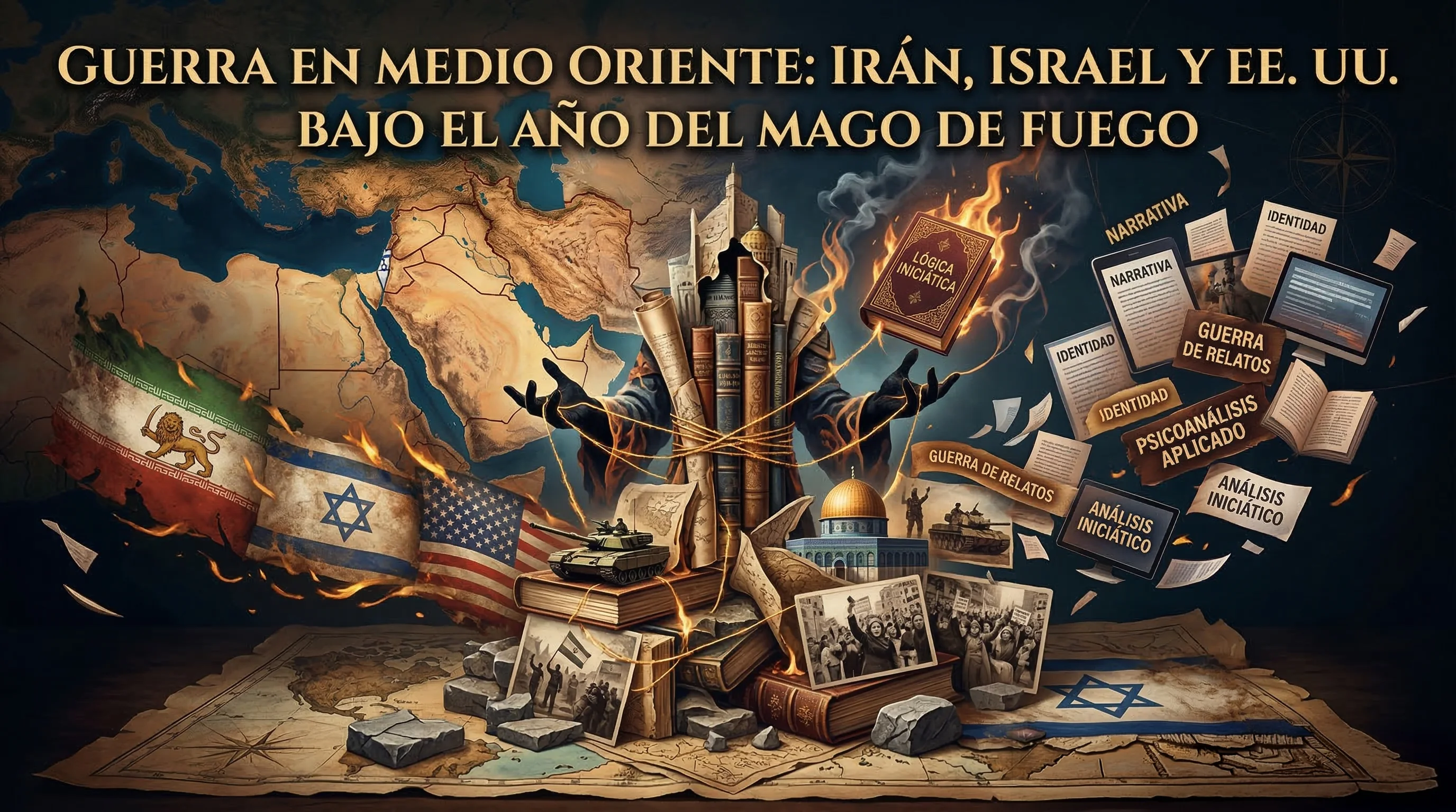 Guerra en Medio Oriente: Irán, Israel y Estados Unidos bajo el Año del Mago de Fuego
